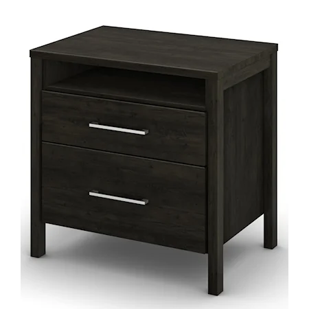 Two Drawer Nightstand